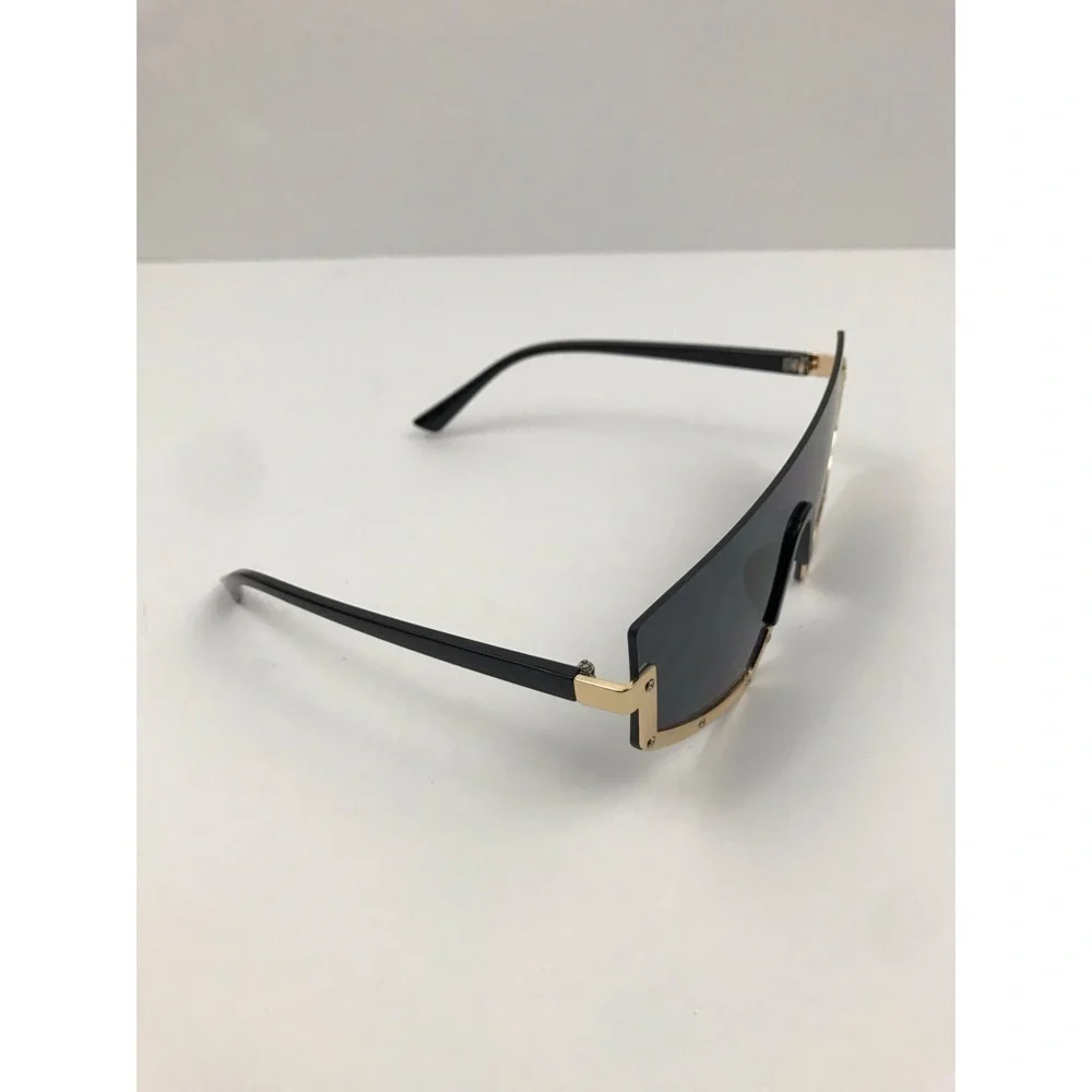 Flat Top Metal Frame Sunglasses